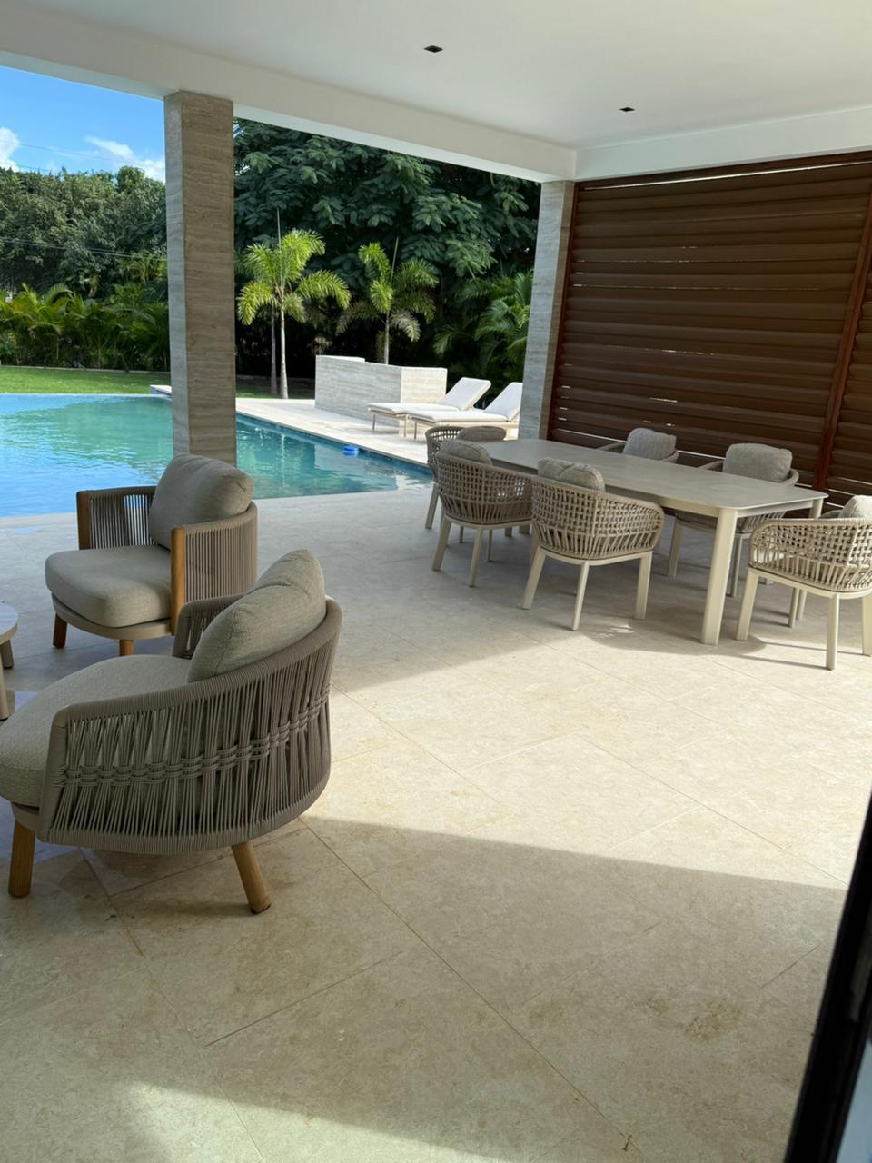5BR New Lagos Villa - Terrace Dining